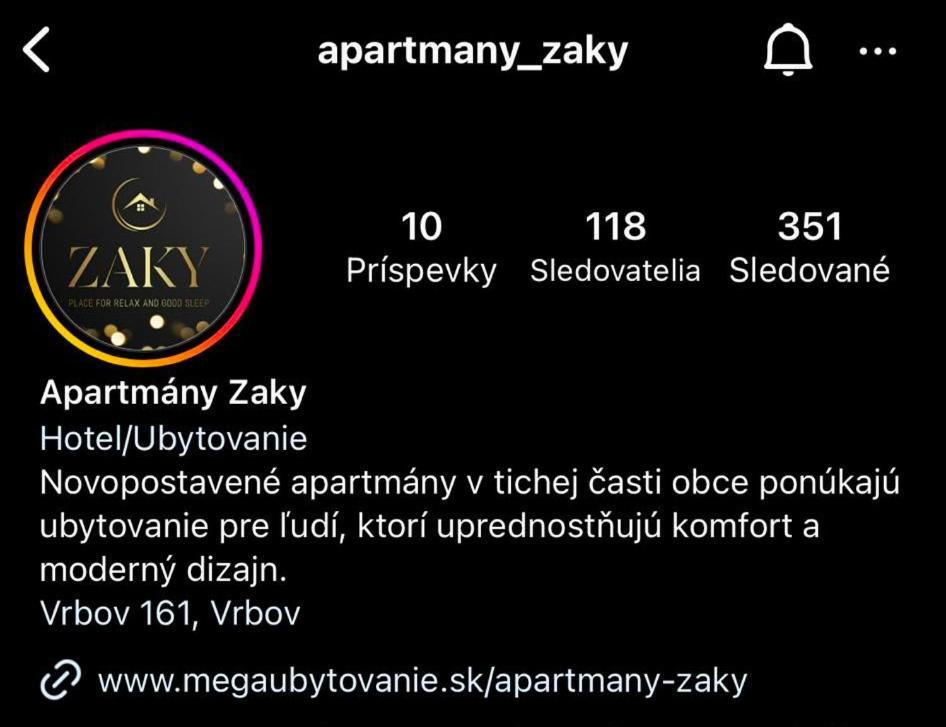 Apartmany Zaky Vrbov Exterior foto